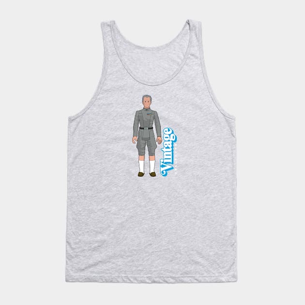 Vintage Collector - Grand Moff Slippers Tank Top by LeftCoast Graphics